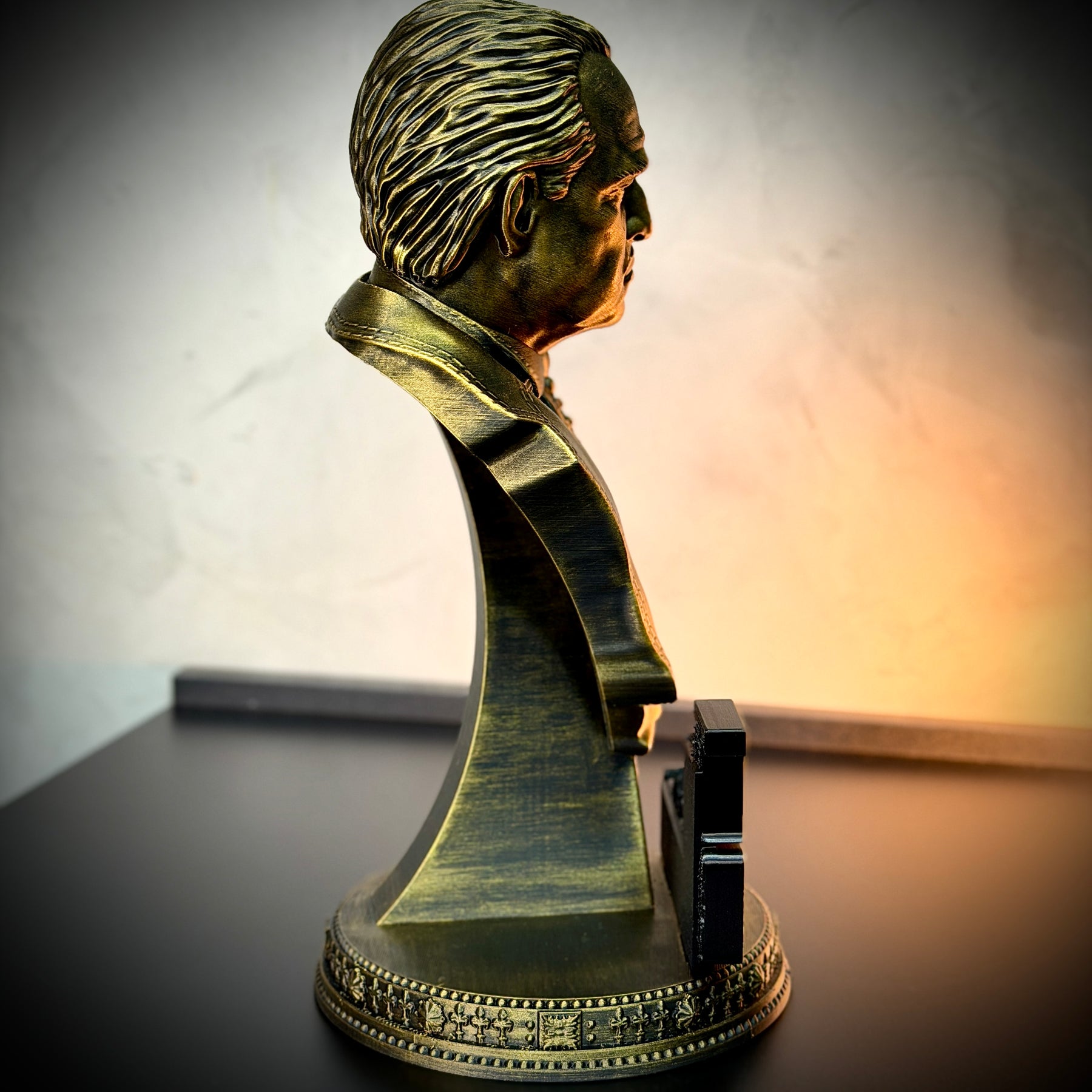 The Godfather – ( Figure de luxo O Poderoso chefão) Premium Decorativo  de Luxo pintado a mão, Pronta entrega ORIGINAL.