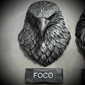 Kit 3 Artes de Parede Premium Decorativos Leão Disciplina, Lobo Execução, Aguia Foco, de Luxo pintados a mão, Pronta entrega ORIGINAL.