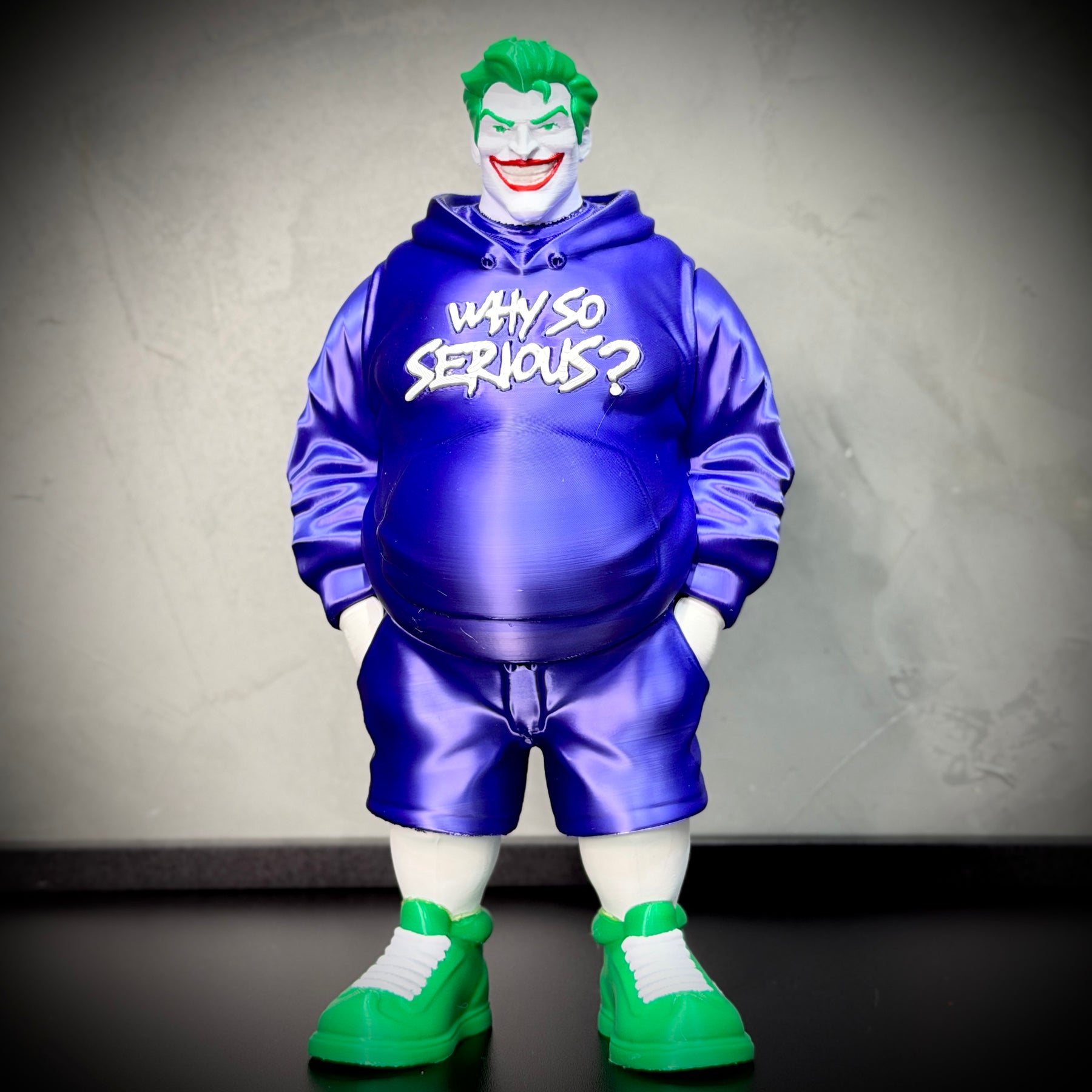 The Fat Joker Streetwise– ( Figure decorativa Coringa Gordinho ) Premium de Luxo a mão, Pronta entrega