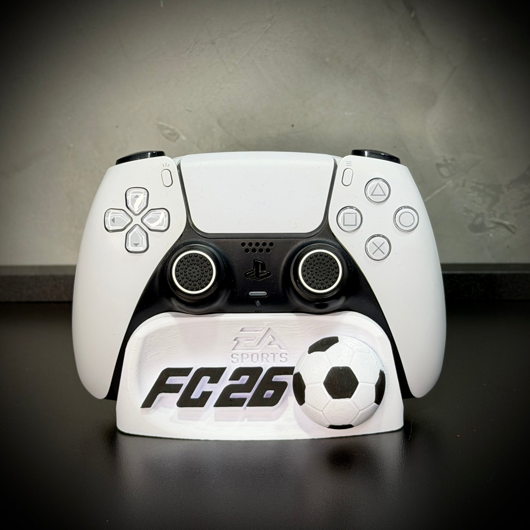 Suporte Premium Para Controle Dualsense Ps5 FC 25 (fifa 26)  de luxo pintado a mão Pronta Entrega+ Chaveiro de brinde