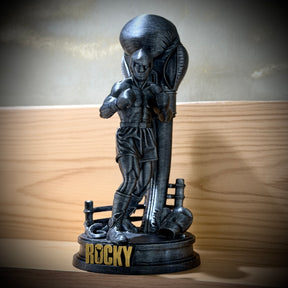 The Rocky Legacy – ( Figure Rocky Balboa ) Premium Decorativo  de Luxo pintado a mão, Pronta entrega ORIGINAL.