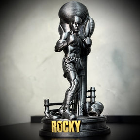 The Rocky Legacy – ( Figure Rocky Balboa ) Premium Decorativo  de Luxo pintado a mão, Pronta entrega ORIGINAL.