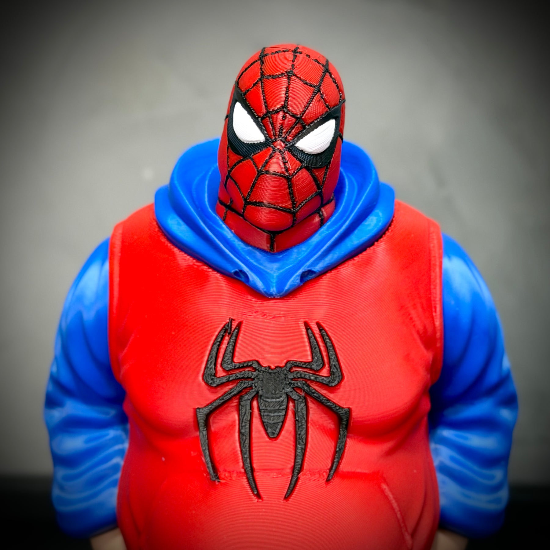 The Fat Spiderman Streetwise– ( Figure decorativa Homem Aranha Gordinho ) Premium de Luxo a mão, Pronta entrega