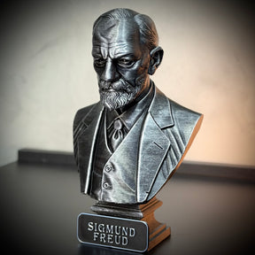 The Freud Legacy ( Busto Premium Sigmund Freud) Decorativo  de Luxo pintado a mão, Pronta entrega ORIGINAL.