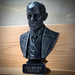 The Freud Legacy ( Busto Premium Sigmund Freud) Decorativo  de Luxo pintado a mão, Pronta entrega ORIGINAL.
