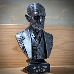 The Freud Legacy ( Busto Premium Sigmund Freud) Decorativo  de Luxo pintado a mão, Pronta entrega ORIGINAL.