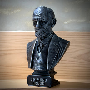 The Freud Legacy ( Busto Premium Sigmund Freud) Decorativo  de Luxo pintado a mão, Pronta entrega ORIGINAL.