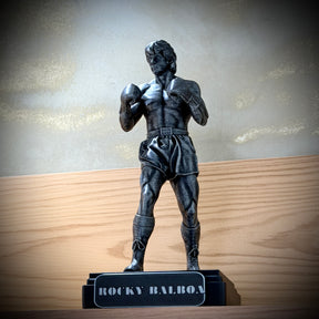 The Champion Rocky – ( Figure Rocky Balboa ) Premium Decorativo  de Luxo pintado a mão, Pronta entrega ORIGINAL.