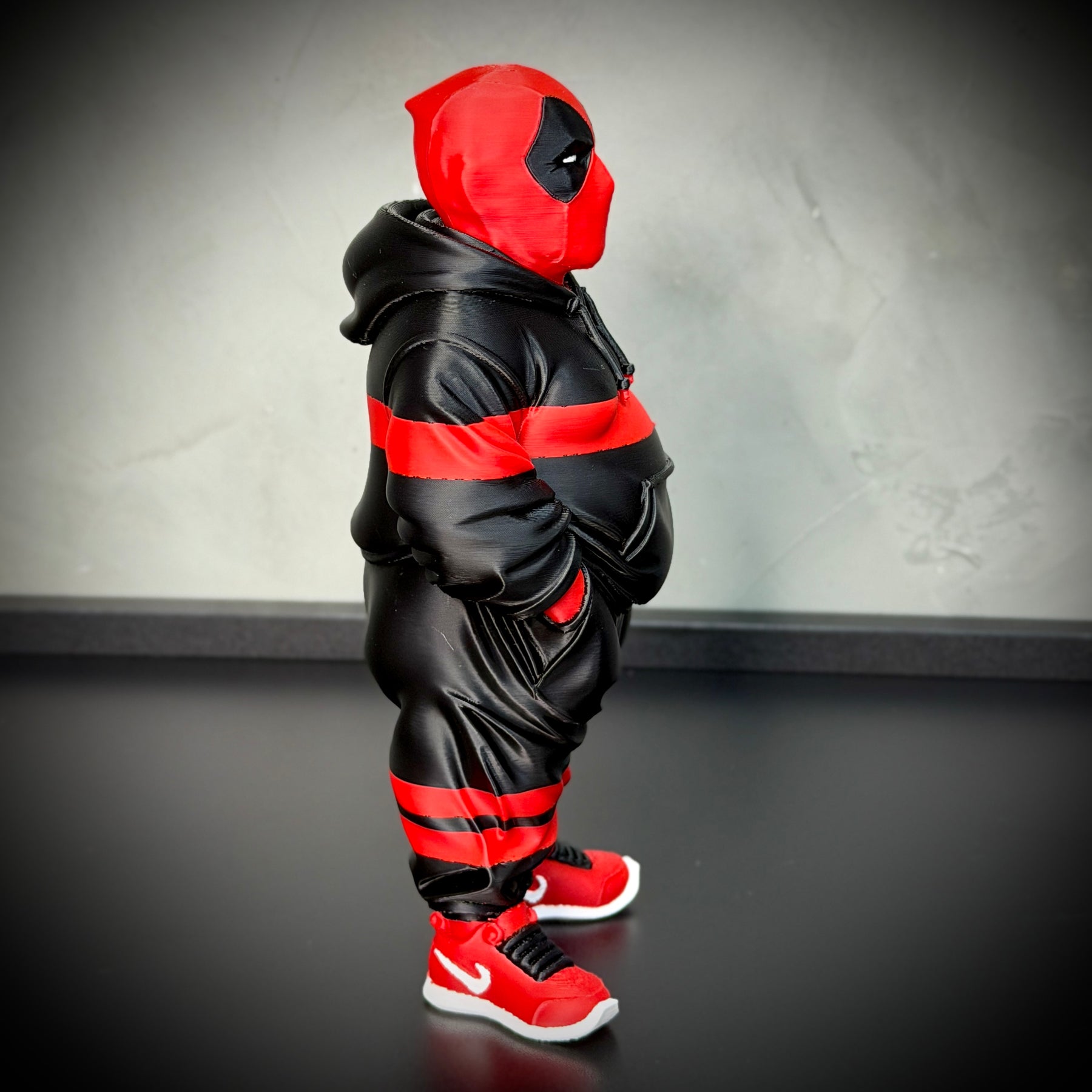 The Fat Deadpool Streetwise– ( Figure decorativa Deadpool Gordinho ) Premium de Luxo a mão, Pronta entrega
