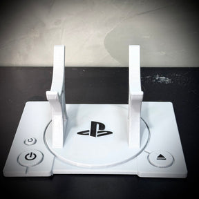 Suporte Controle de Playstation 4 e Playstation 5  retrô Estilo console PS1 Pronta Entrega
