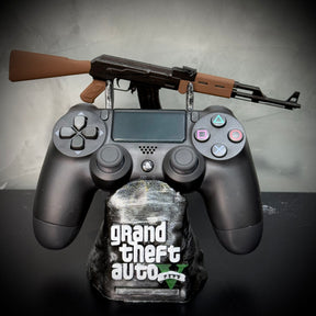Suporte Premium Para Controle Ps5/ Ps4 e Xbox GTA 5 de luxo  pintado a mão + CHAVEIRO DE BRINDE Pronta Entrega