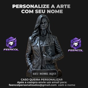 The Medicine Legacy ( Figure decorativa Profissoes: Medicina)  Premium Decorativo  de Luxo pintado a mão, Pronta entrega ORIGINAL