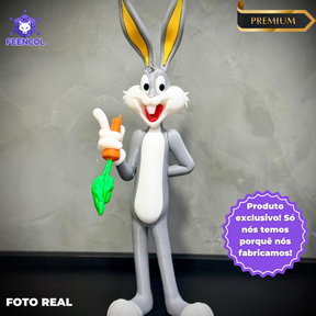 O Perna Longa– ( Figure decorativa estilo Cartoon) Premium de Luxo a mão, Pronta entrega