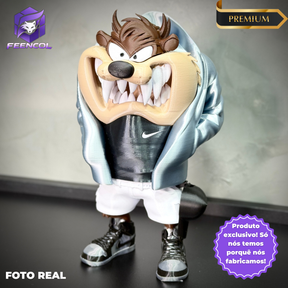 Tazz Bolado Streetwise  – ( Figure decorativa estilo Cartoon) Premium de Luxo a mão, Pronta entrega