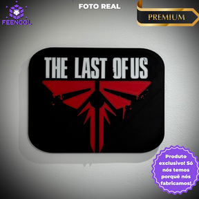 Quadro 3D Premium The Last of Us Vagalumes de Luxo  +CHAVEIRO DE BRINDE Pronta Entrega