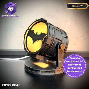 The Bat Signal (Luminária  LED Batman) Premium de Luxo a mão, Pronta entrega