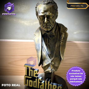 The Godfather – ( Figure de luxo O Poderoso chefão) Premium Decorativo  de Luxo pintado a mão, Pronta entrega ORIGINAL.