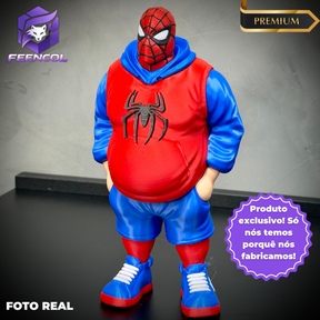 The Fat Spiderman Streetwise– ( Figure decorativa Homem Aranha Gordinho ) Premium de Luxo a mão, Pronta entrega