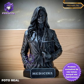 The Medicine Legacy ( Figure decorativa Profissoes: Medicina)  Premium Decorativo  de Luxo pintado a mão, Pronta entrega ORIGINAL