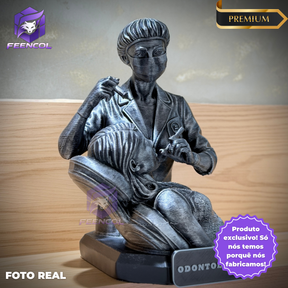 The Dentistry Legacy ( Figure decorativa Profissoes: Odontologia)  Premium Decorativo  de Luxo pintado a mão, Pronta entrega