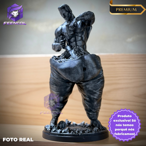 The self sculptor ( Figure decorativa Fitness saúde )  Premium Decorativo  de Luxo pintado a mão, Pronta entrega