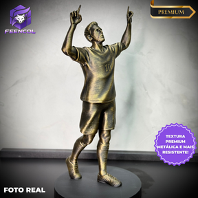 The Messi Legacy – ( Figure Messi) Premium Decorativo  de Luxo pintado a mão,grande 32 cm  Pronta entrega