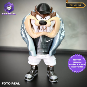 Tazz Bolado Streetwise  – ( Figure decorativa estilo Cartoon) Premium de Luxo a mão, Pronta entrega