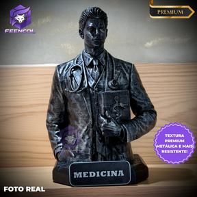 The Medicine Legacy ( Figure decorativa Profissoes: Medicina)  Premium Decorativo  de Luxo pintado a mão, Pronta entrega ORIGINAL
