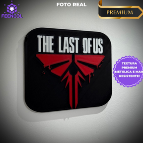 Quadro 3D Premium The Last of Us Vagalumes de Luxo  +CHAVEIRO DE BRINDE Pronta Entrega