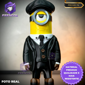 The Minions Shelby– ( Figure decorativa Minions Peaky Blinders ) Premium de Luxo a mão, Pronta entrega