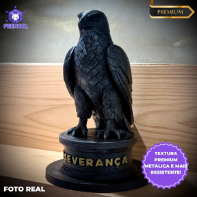 The eagle of perseverance – ( Figure Aguia da Perseverança) Premium Decorativo  de Luxo pintado a mão, Pronta entrega