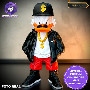 O Tio Patinhas Streetwise  – ( Figure decorativa estilo Cartoon) GRANDE Premium de Luxo a mão, Pronta entrega EXCLUSIVO FRETE GRÁTIS