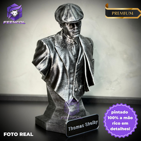The Shelby Legacy – ( Busto Thomas Shelby ) Premium Decorativo  de Luxo pintado a mão, Pronta entrega ORIGINAL.