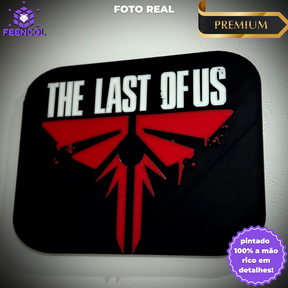 Quadro 3D Premium The Last of Us Vagalumes de Luxo  +CHAVEIRO DE BRINDE Pronta Entrega