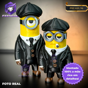 The Minions Shelby– ( Figure decorativa Minions Peaky Blinders ) Premium de Luxo a mão, Pronta entrega