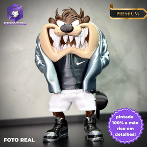 Tazz Bolado Streetwise  – ( Figure decorativa estilo Cartoon) Premium de Luxo a mão, Pronta entrega