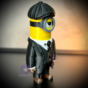 The Minions Shelby– ( Figure decorativa Minions Peaky Blinders ) Premium de Luxo a mão, Pronta entrega
