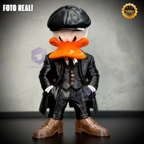 O Pato Donald Shelby– ( Figure decorativa Pato Donald Peaky Blinders) GRANDE EXCLUSIVO Premium de Luxo a mão, Pronta entrega