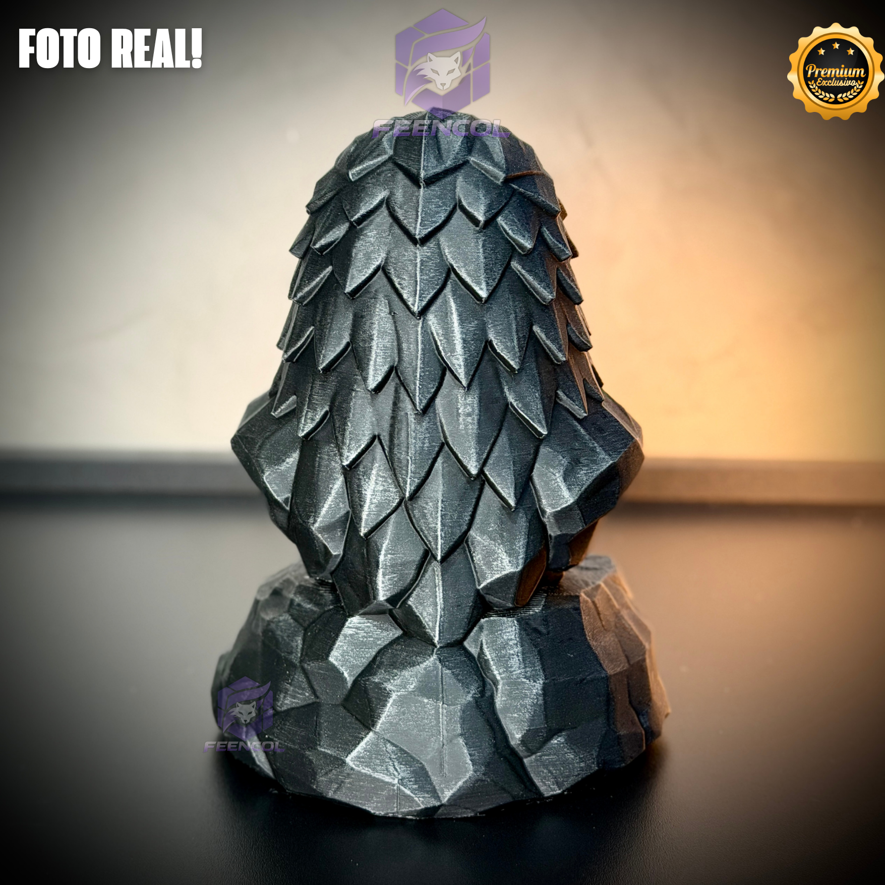 Os Bustos da Fé ORIGINAL Premium Decorativos KIT 3 BUSTOS COMPLETO Aguia Foco, Tigre Força, Leão Fé de Luxo pintados a mão, Pronta entrega