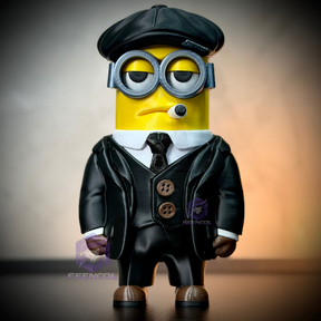 The Minions Shelby– ( Figure decorativa Minions Peaky Blinders ) Premium de Luxo a mão, Pronta entrega
