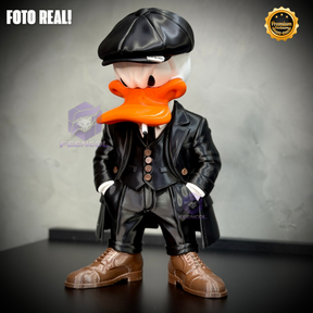 O Pato Donald Shelby– ( Figure decorativa Pato Donald Peaky Blinders) GRANDE EXCLUSIVO Premium de Luxo a mão, Pronta entrega