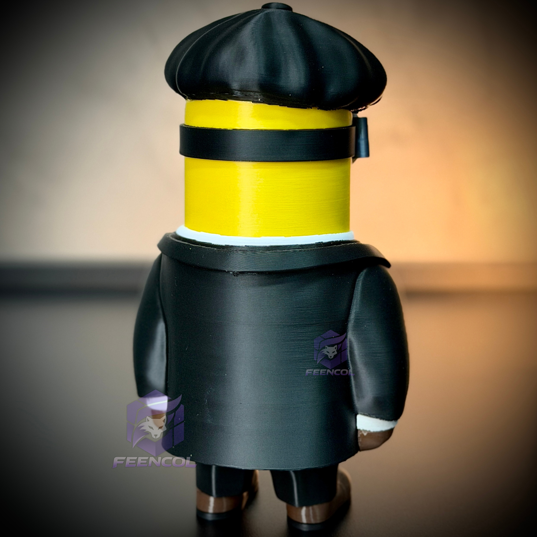 The Minions Shelby– ( Figure decorativa Minions Peaky Blinders ) Premium de Luxo a mão, Pronta entrega