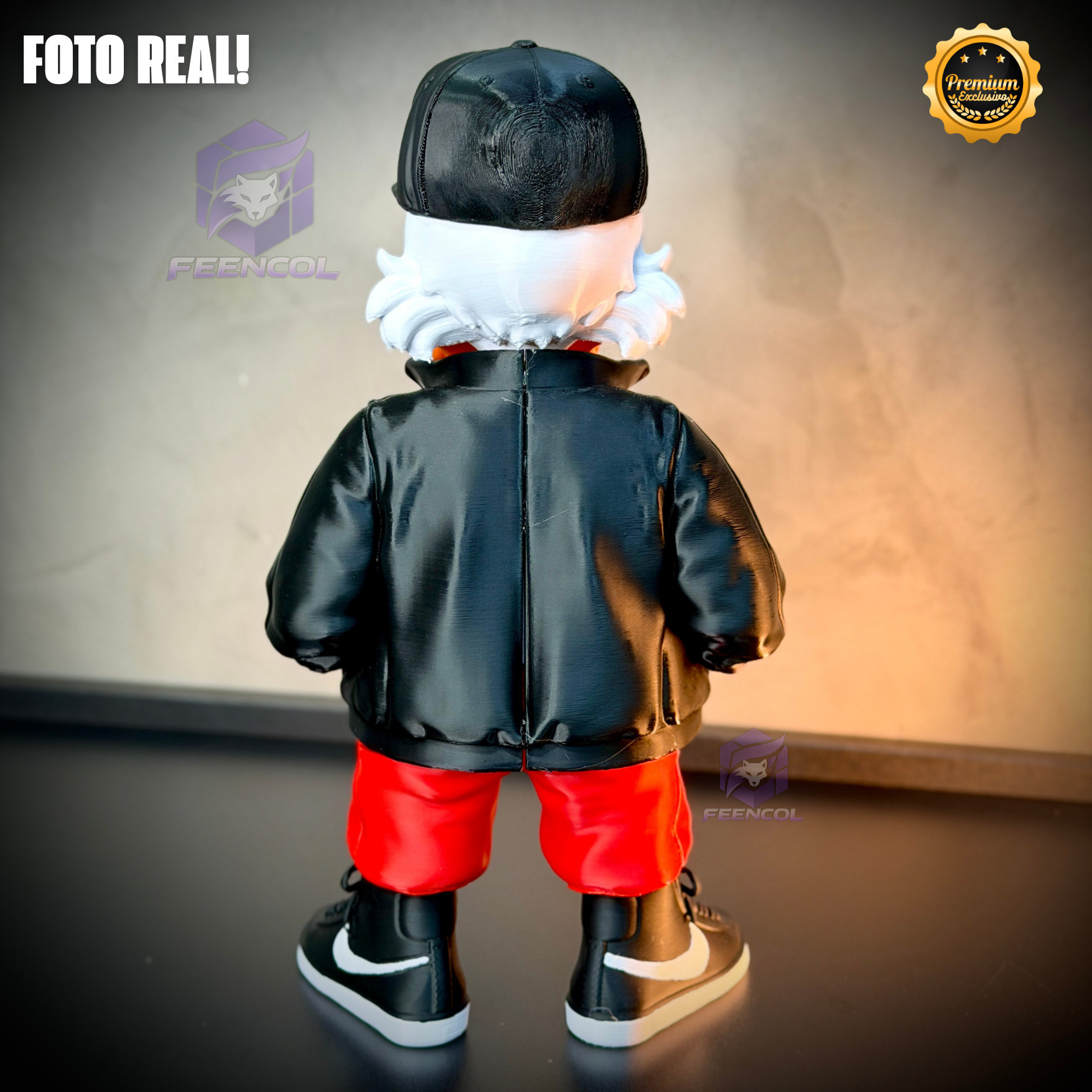 O Tio Patinhas Streetwise  – ( Figure decorativa estilo Cartoon) GRANDE Premium de Luxo a mão, Pronta entrega EXCLUSIVO FRETE GRÁTIS