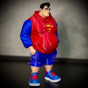 The Fat Superman Streetwise– ( Figure decorativa Super Homem Gordinho ) Premium de Luxo a mão, Pronta entrega