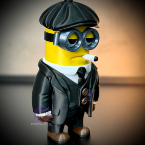 The Minions Shelby– ( Figure decorativa Minions Peaky Blinders ) Premium de Luxo a mão, Pronta entrega