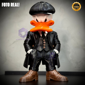 O Pato Donald Shelby– ( Figure decorativa Pato Donald Peaky Blinders) GRANDE EXCLUSIVO Premium de Luxo a mão, Pronta entrega