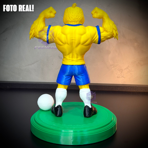 O canarinho Pistola– ( Figure decorativa canarinho seleção Brasileira ) Premium de Luxo a mão, Pronta entrega