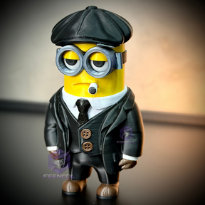 The Minions Shelby– ( Figure decorativa Minions Peaky Blinders ) Premium de Luxo a mão, Pronta entrega