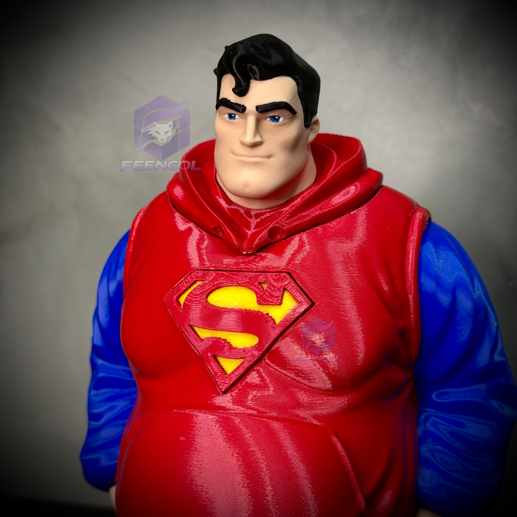 The Fat Superman Streetwise– ( Figure decorativa Super Homem Gordinho ) Premium de Luxo a mão, Pronta entrega