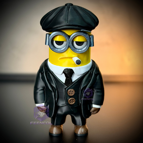 The Minions Shelby– ( Figure decorativa Minions Peaky Blinders ) Premium de Luxo a mão, Pronta entrega